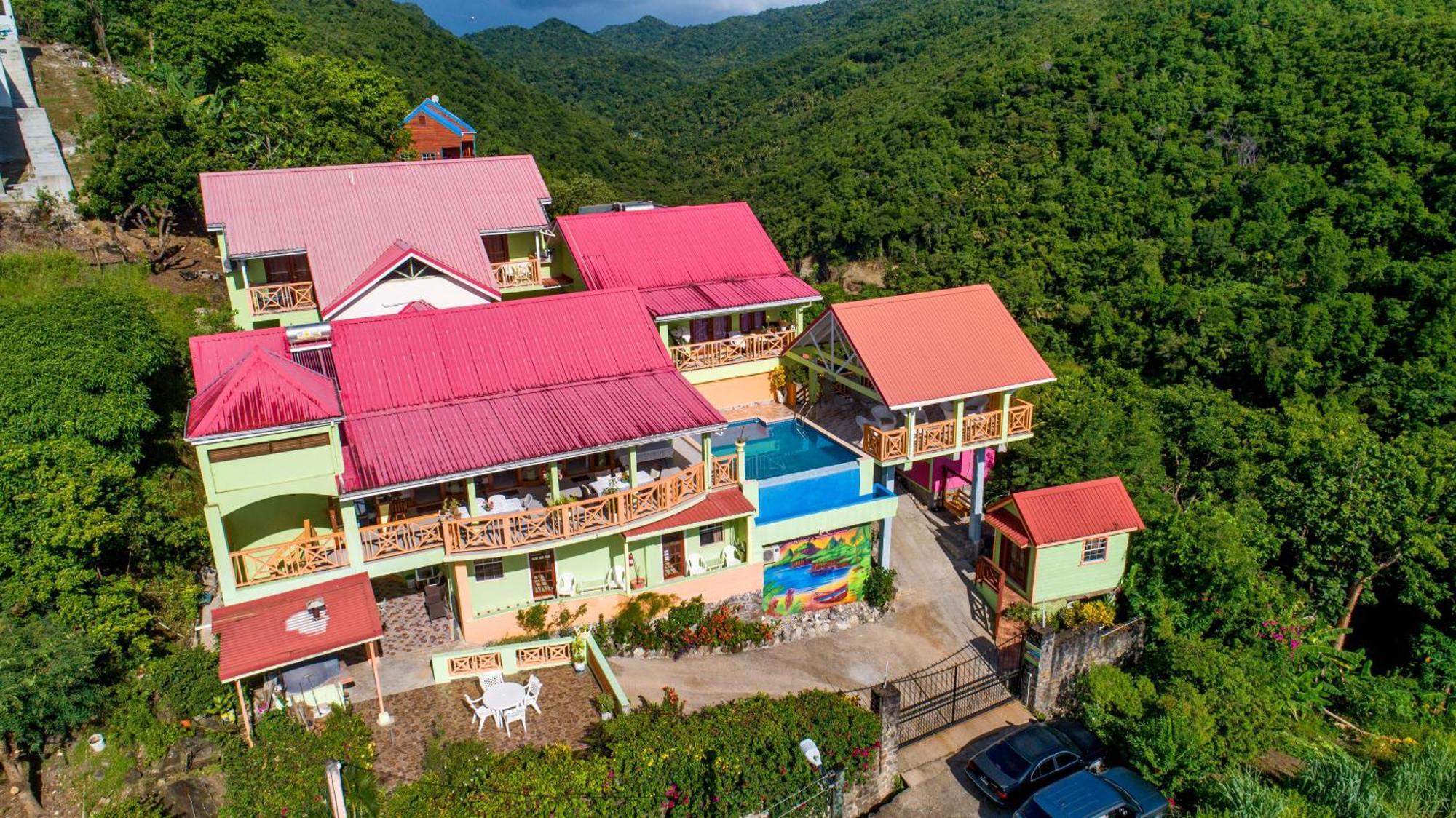 Tropical Paradise View Anse La Raye Exterior foto