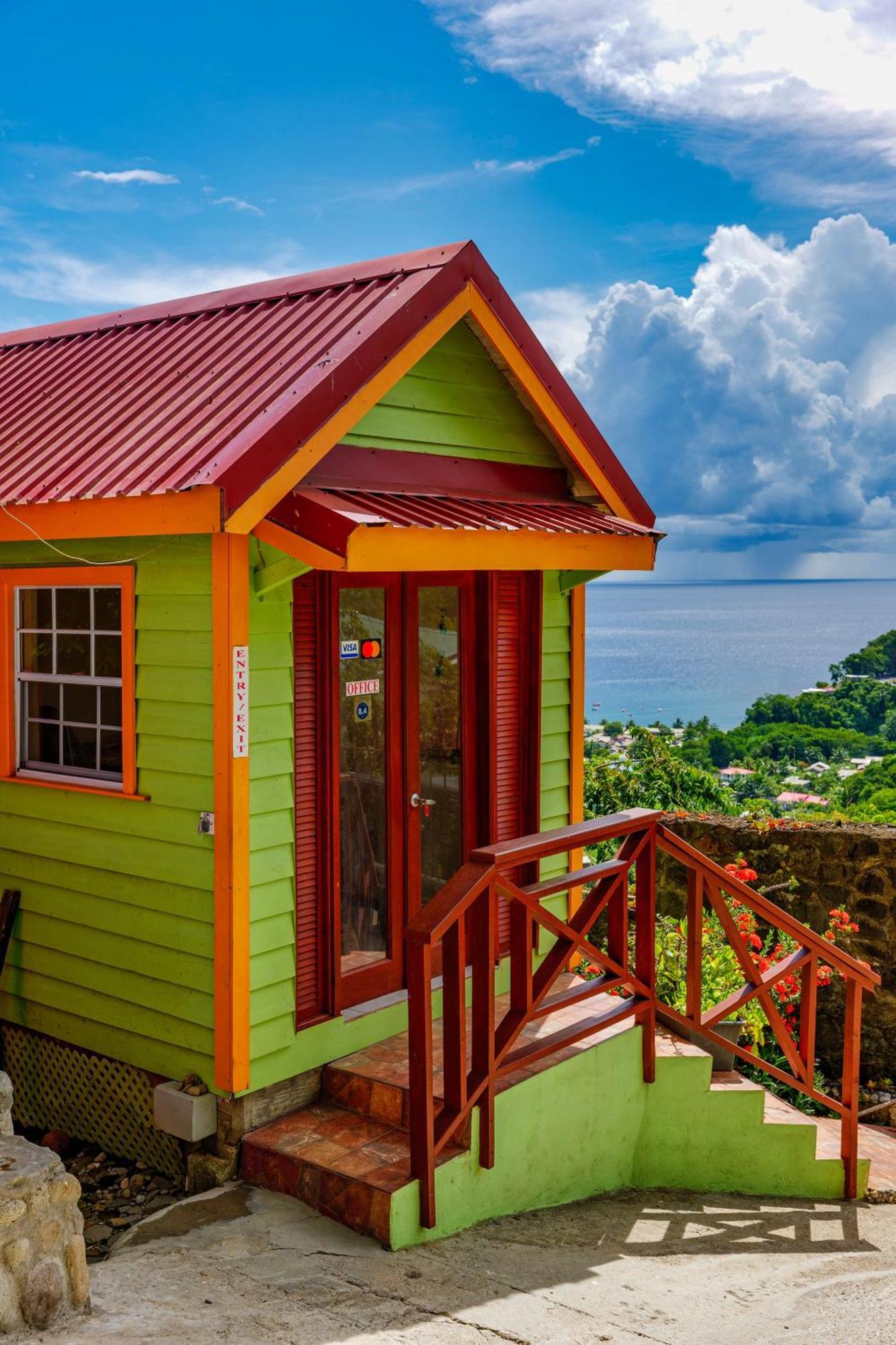 Tropical Paradise View Anse La Raye Exterior foto