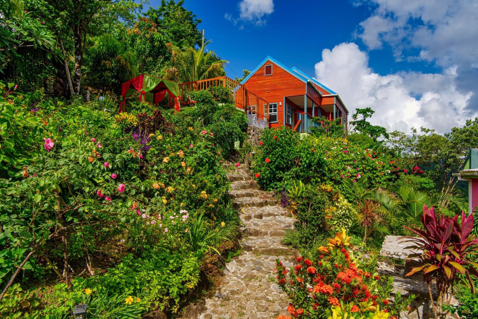 Tropical Paradise View Anse La Raye Exterior foto