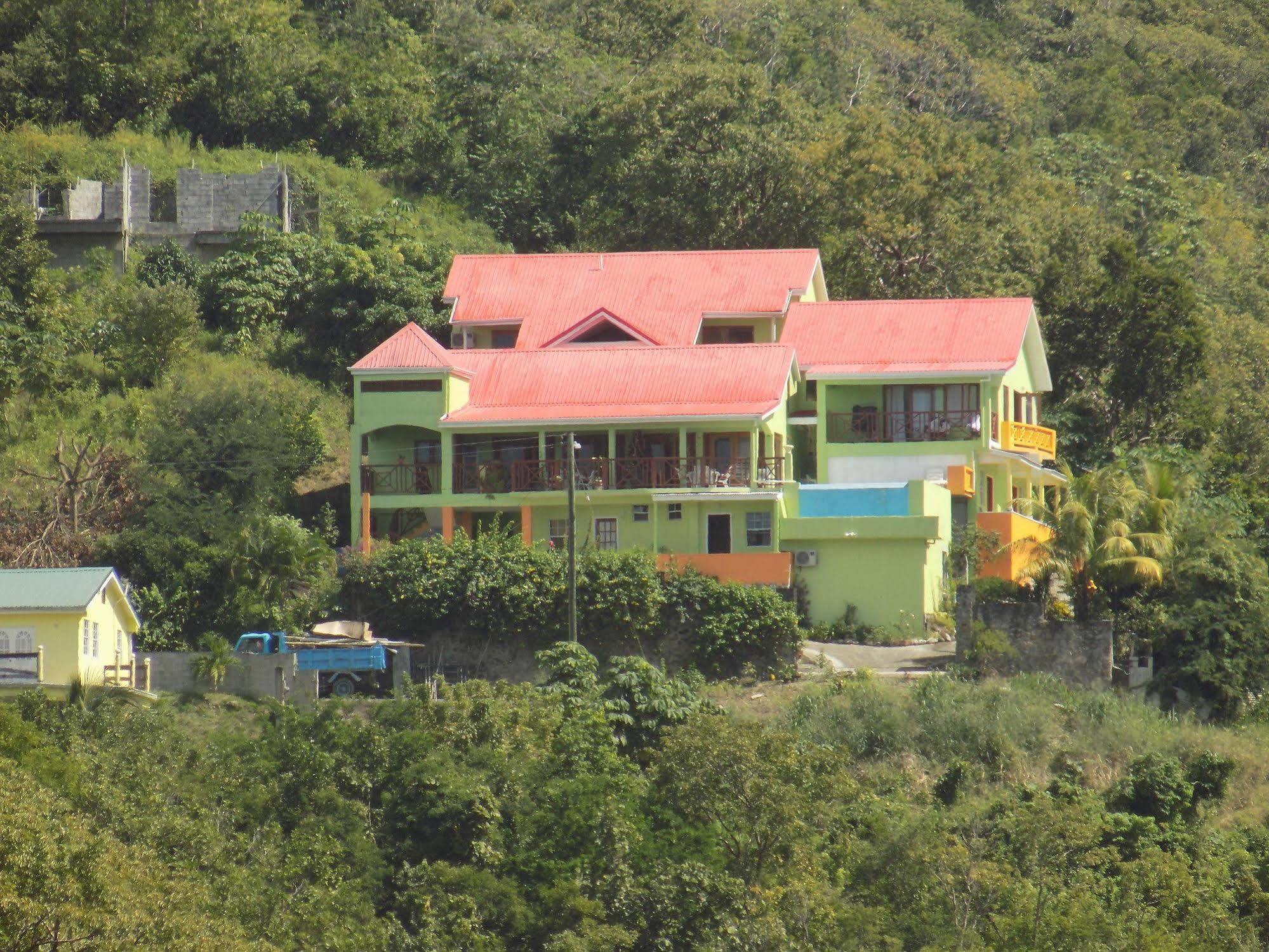Tropical Paradise View Anse La Raye Exterior foto